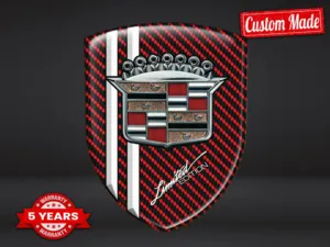 Cadillac Adesivo Banner Auto Max Resiliente Attuale Pro Chic ST